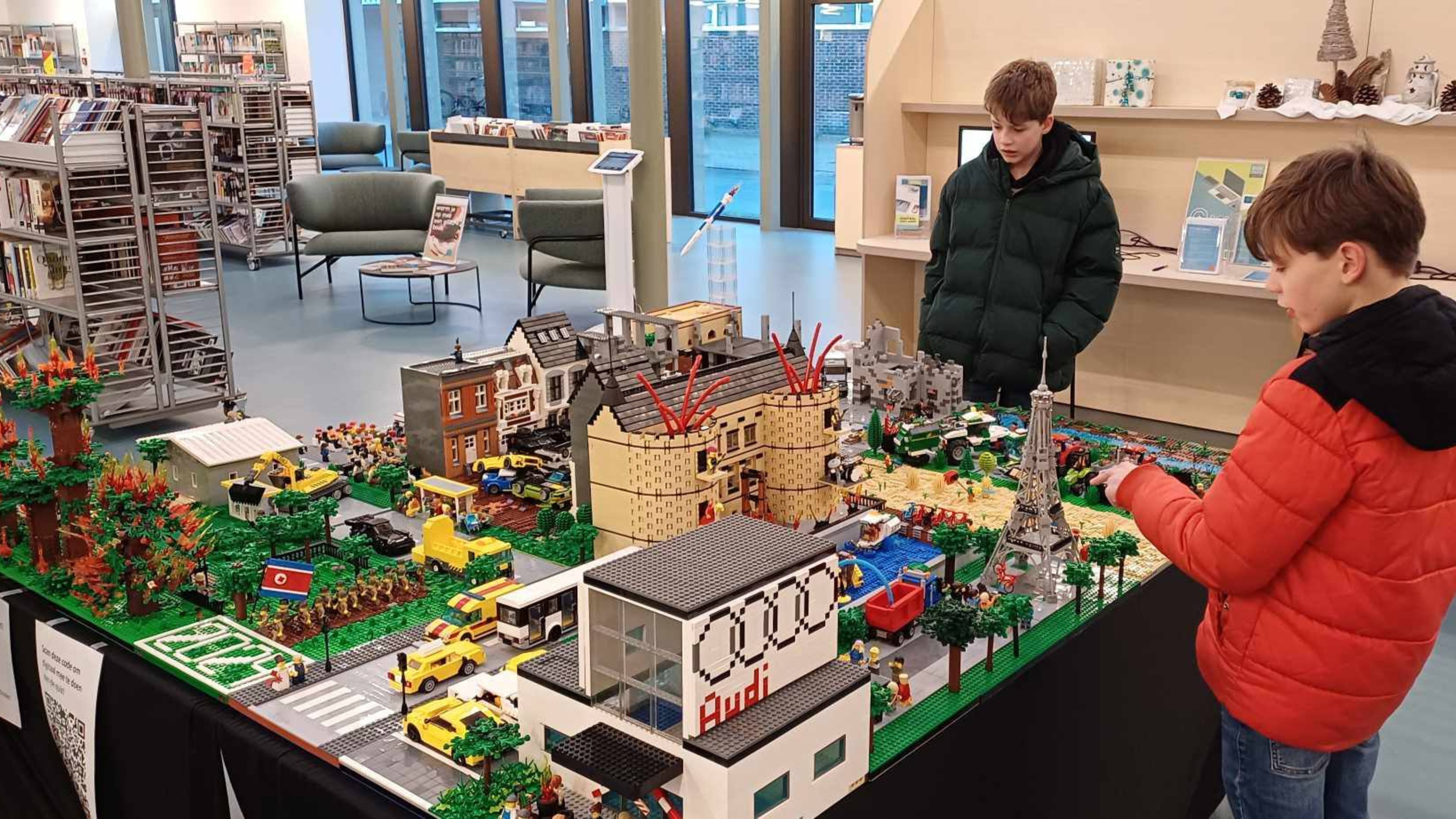 Het jaaroverzicht in bricks