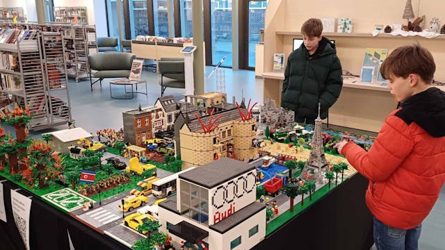 Het jaaroverzicht in bricks