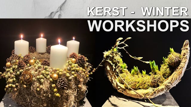 Kerst workshops de groene kaai