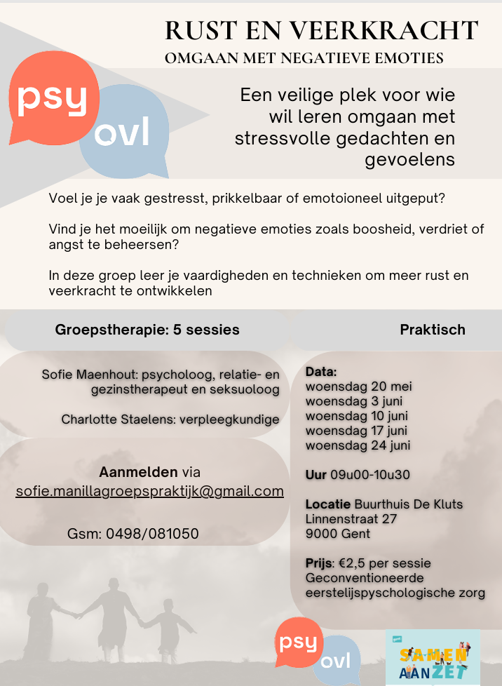 flyer rust en veerkracht