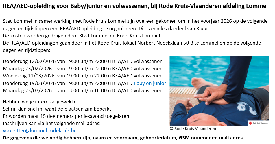 REA/AED opleiding