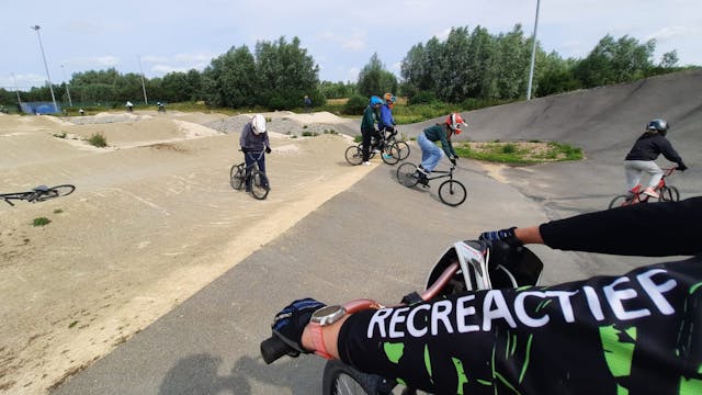 BMX en MTB lessen trainingen op de piste