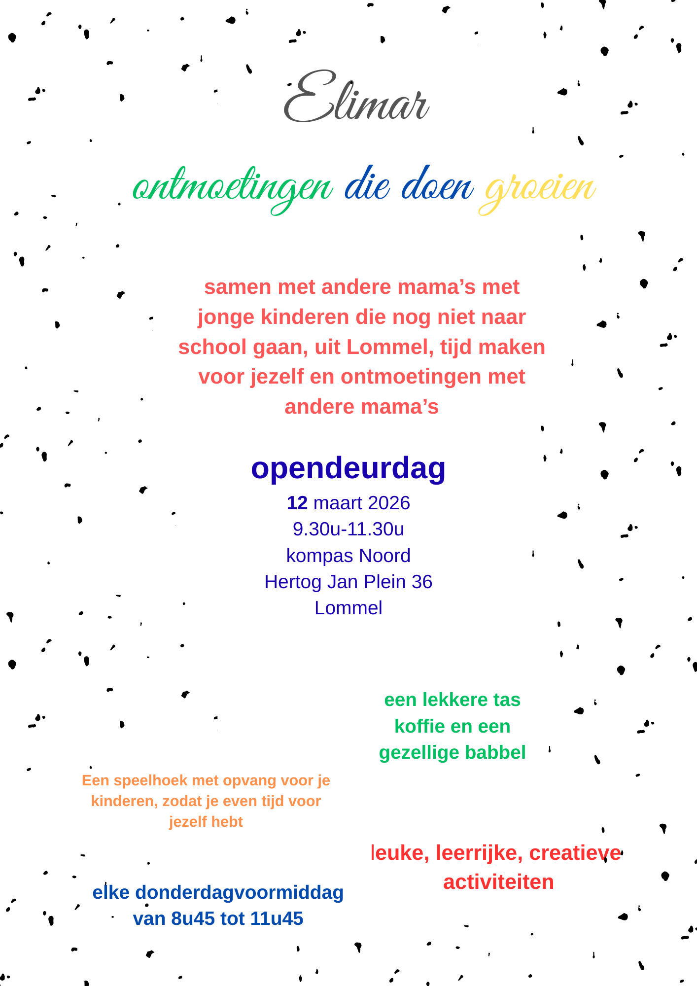 Opendeurdag Elimar 12/3/2026