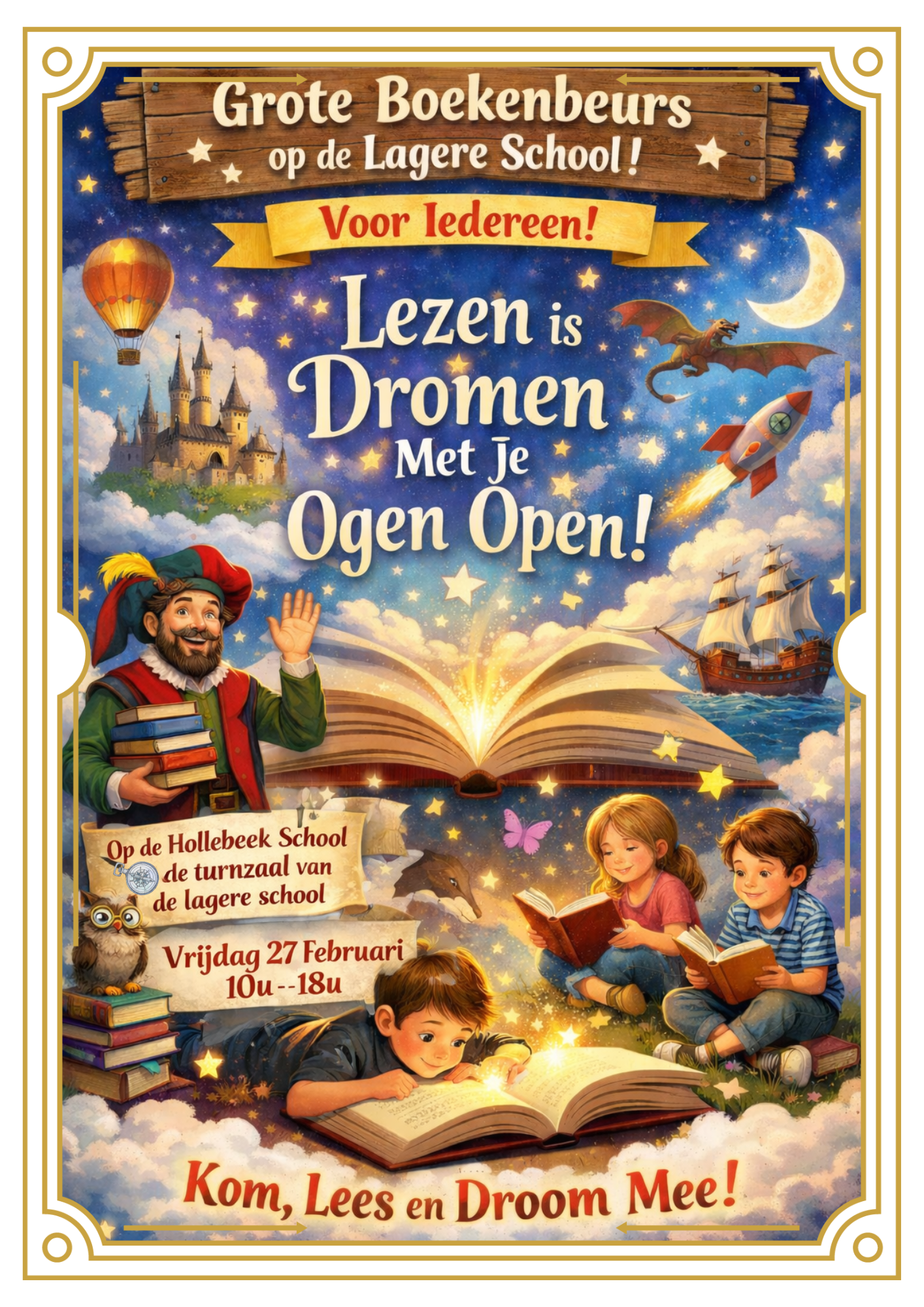 Boekenbeurs Hollebeek