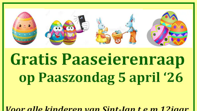 Affiche paaseierenraap