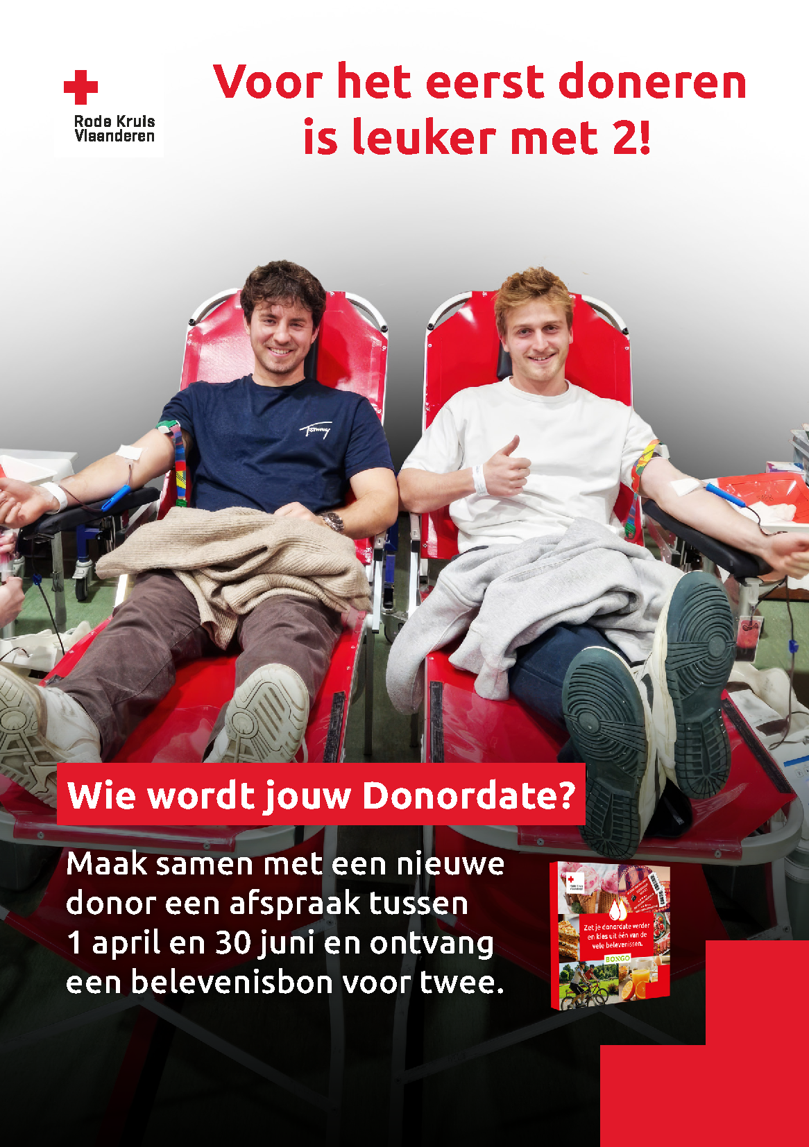 Vanaf  1 april  en 30 juni 