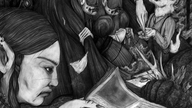 Groots tekenen met grafiet en houtskool