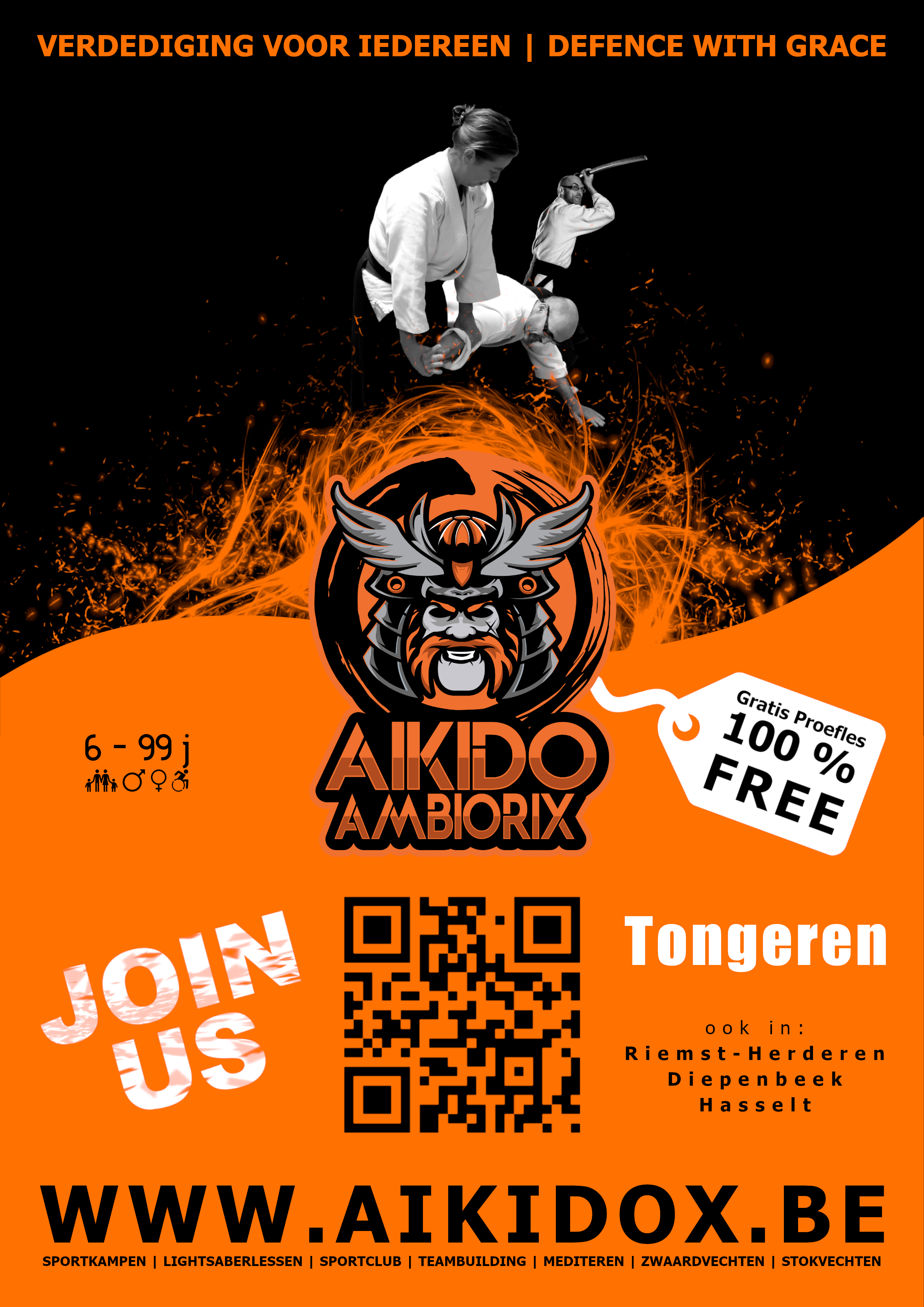 Aikido Kids Tongeren Zelfverdediging 2025 - 2026