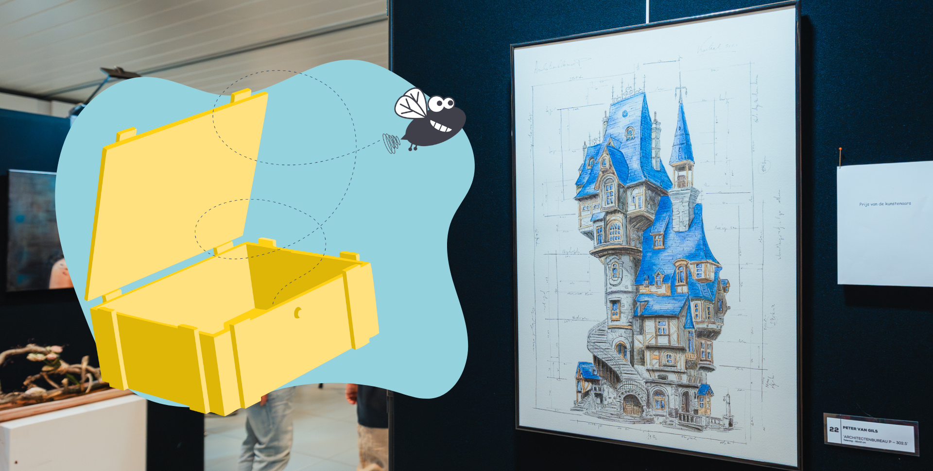 Schatten van Vlieg - Kunst- en vliegwerk Kruiswegkermis