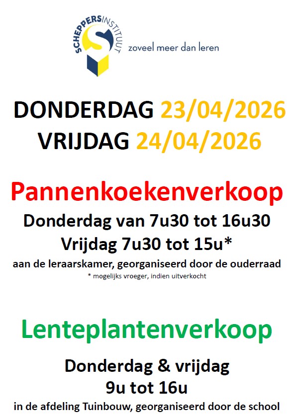 Lenteplantenverkoop