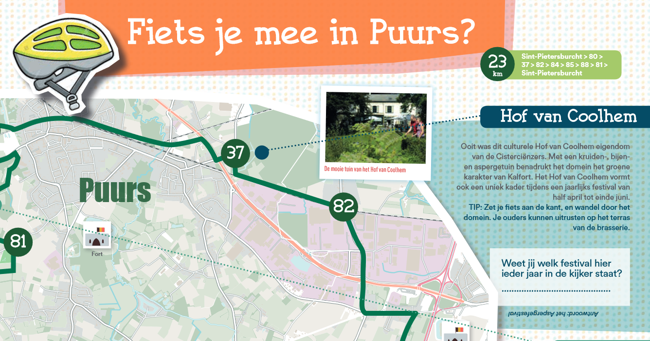 Kinderfietsroute Puurs