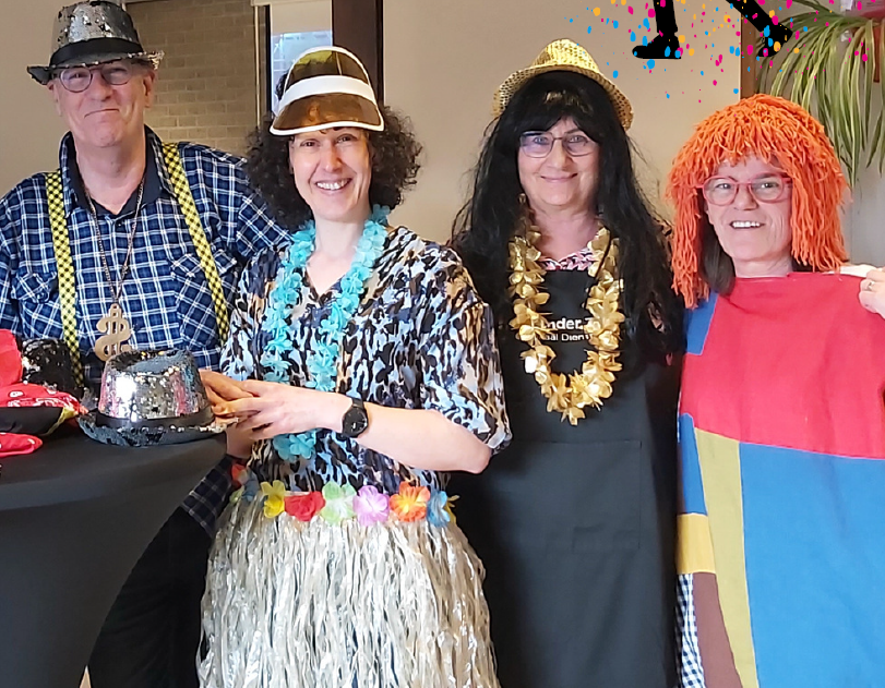 Carnaval met live muziek van zanger Davy