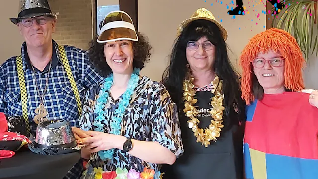 Carnaval met live muziek van zanger Davy