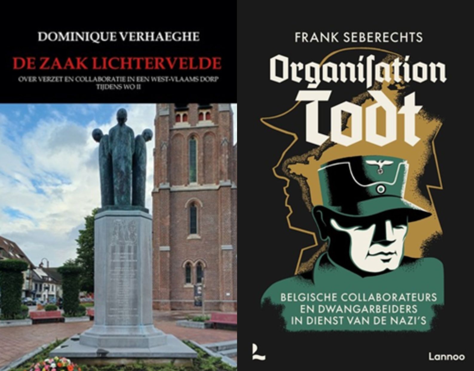 Poster in rood en wit met fotocollage voor een forum tegen oorlog. - 1