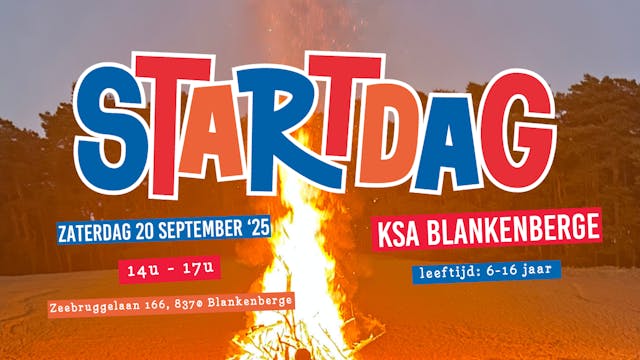 Startactiviteit 2025-2026