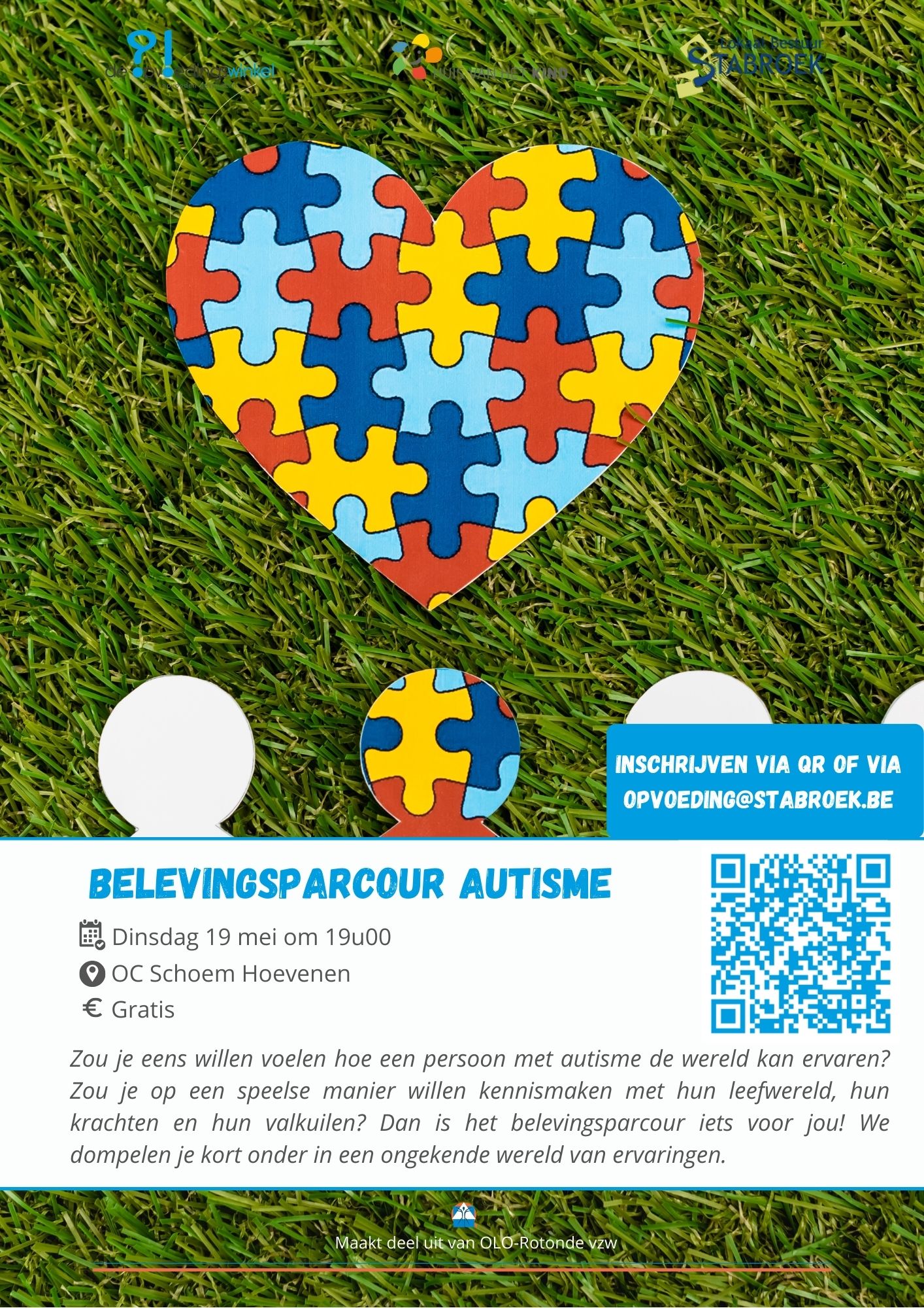Flyer belevingsparcours autisme