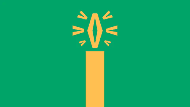 Abby blaast haar eerste verjaardagskaarsje uit