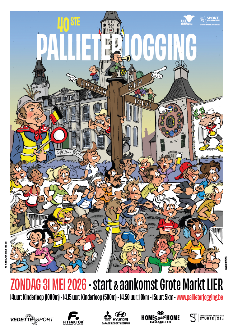40ste Pallieterjogging van Lier