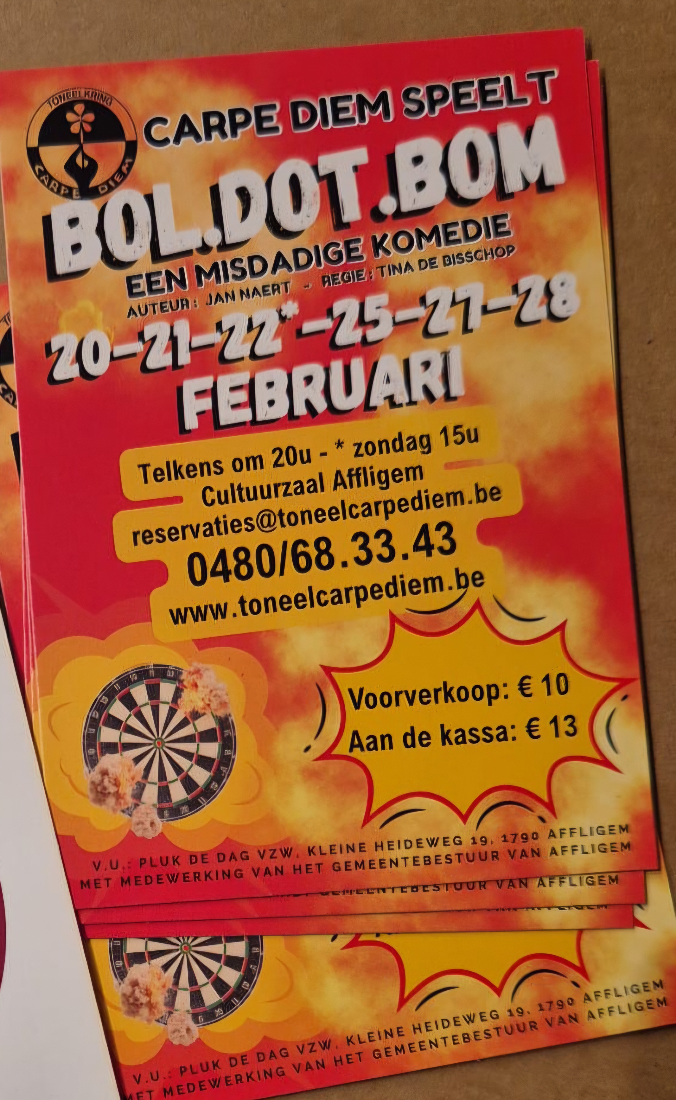 Carpe diem speelt Bol Dot Bom