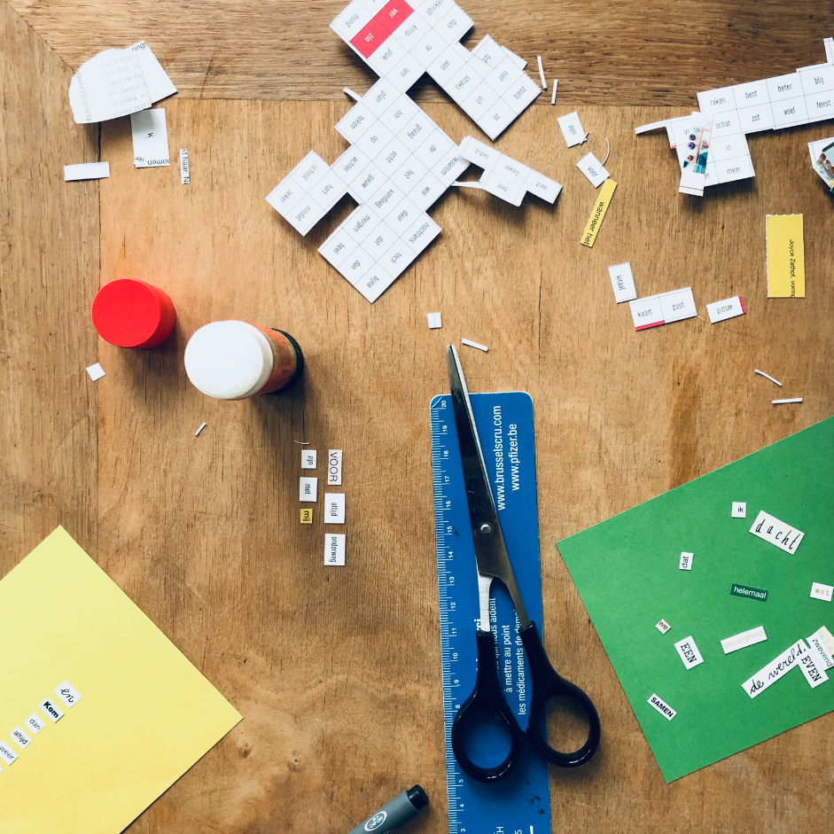 Knip- en plakworkshop