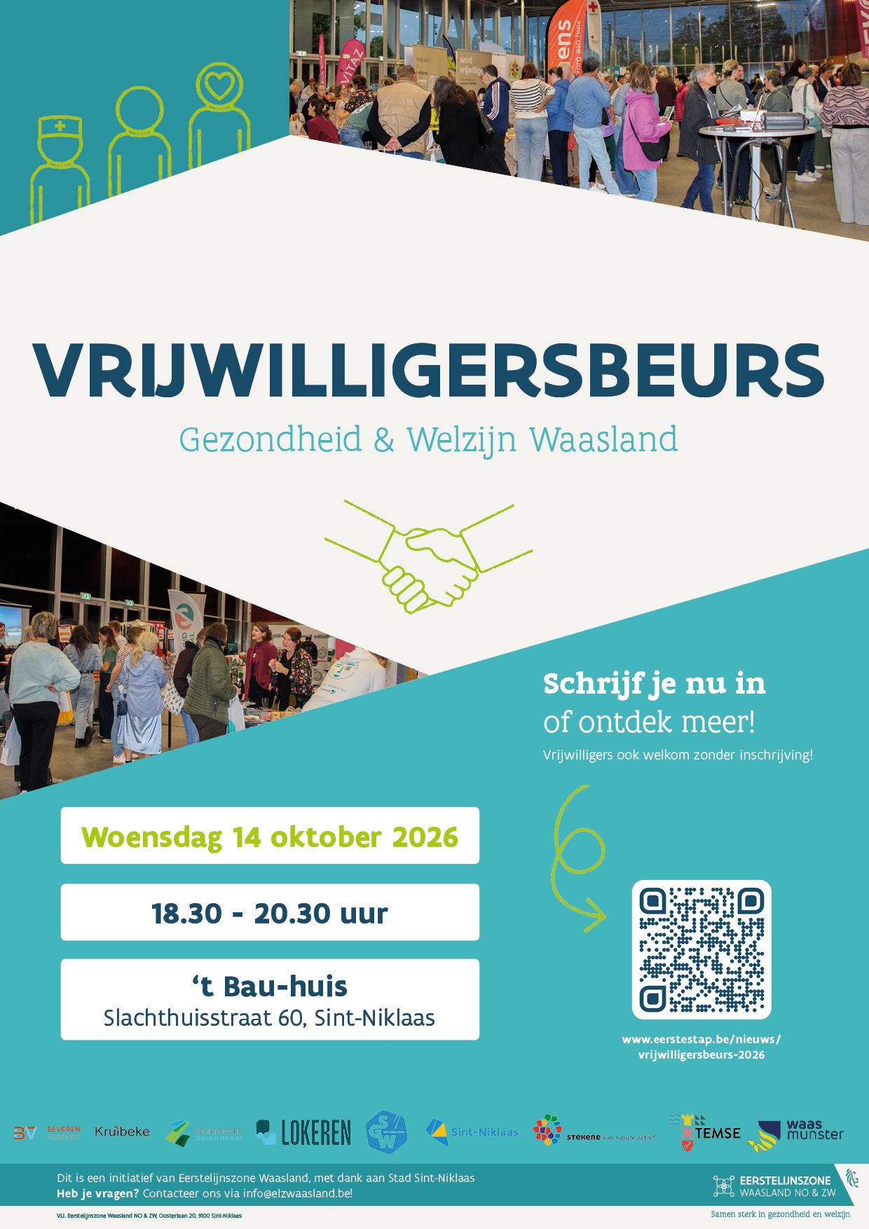 Vrijwilligersbeurs Waasland 14/10/26 