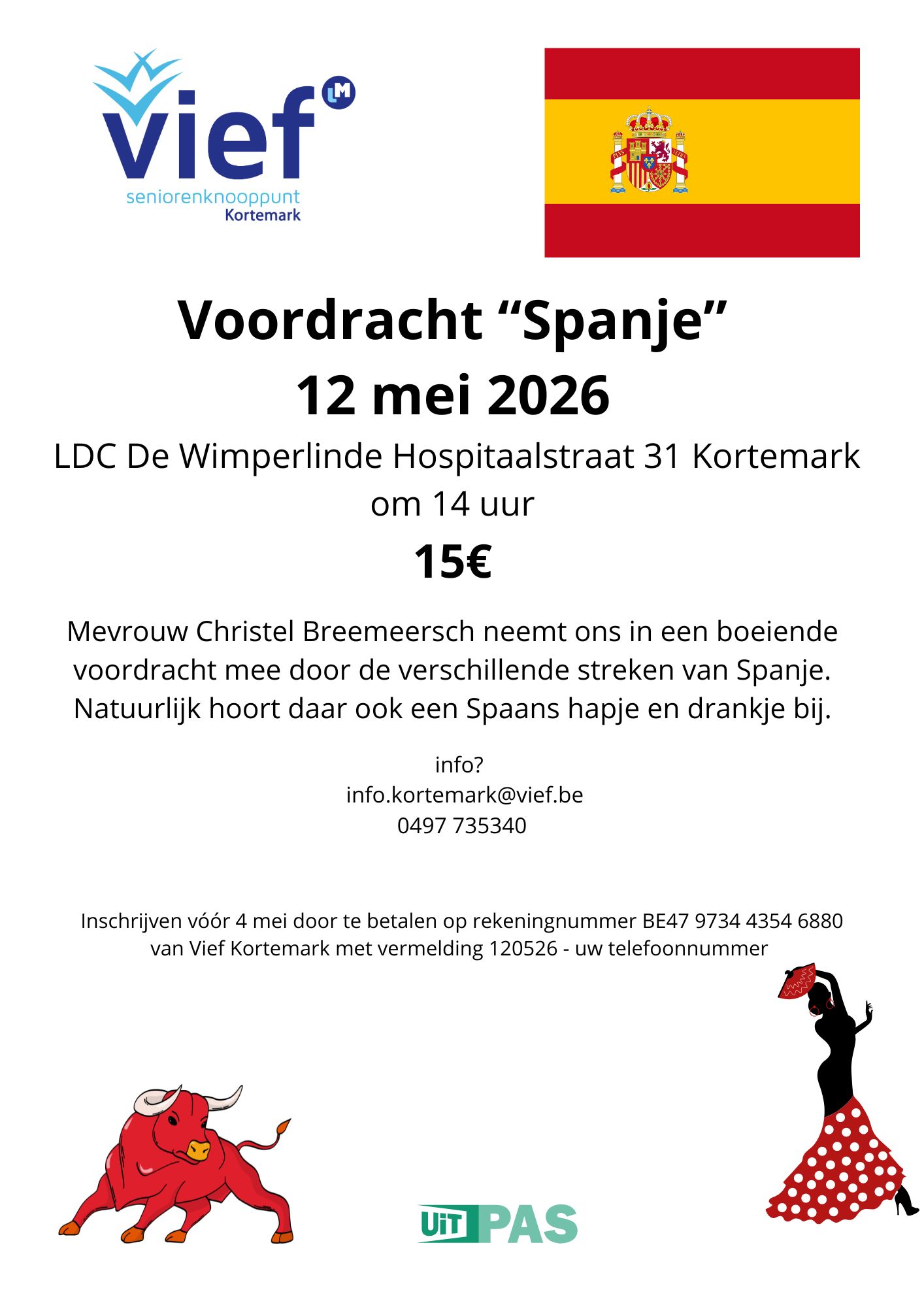 Voordracht Spanje