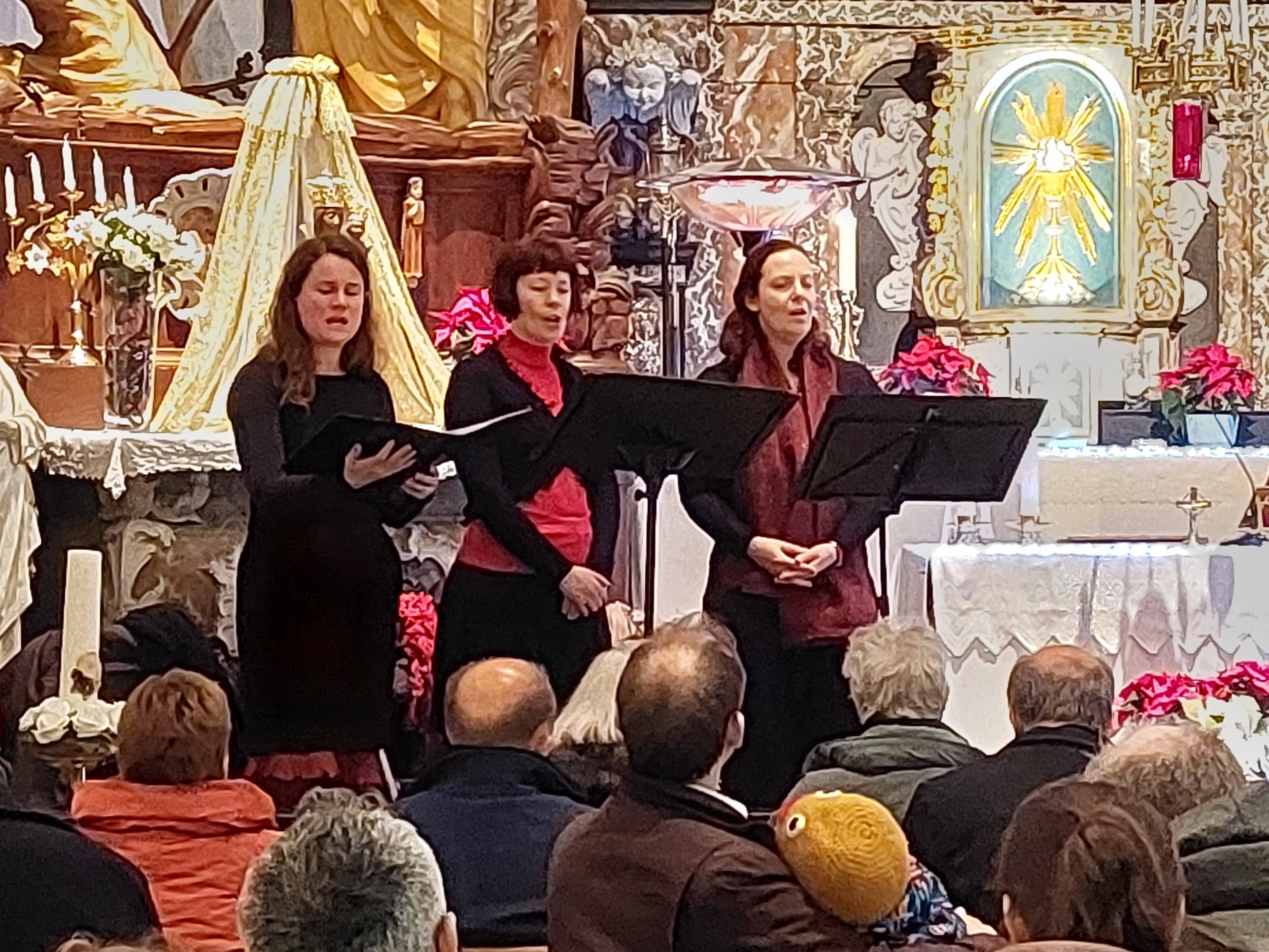 Middernachtmis in de kapel