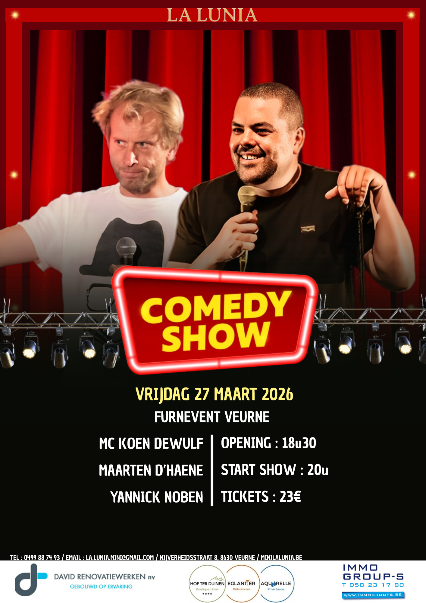 Affiche Comedyshow
