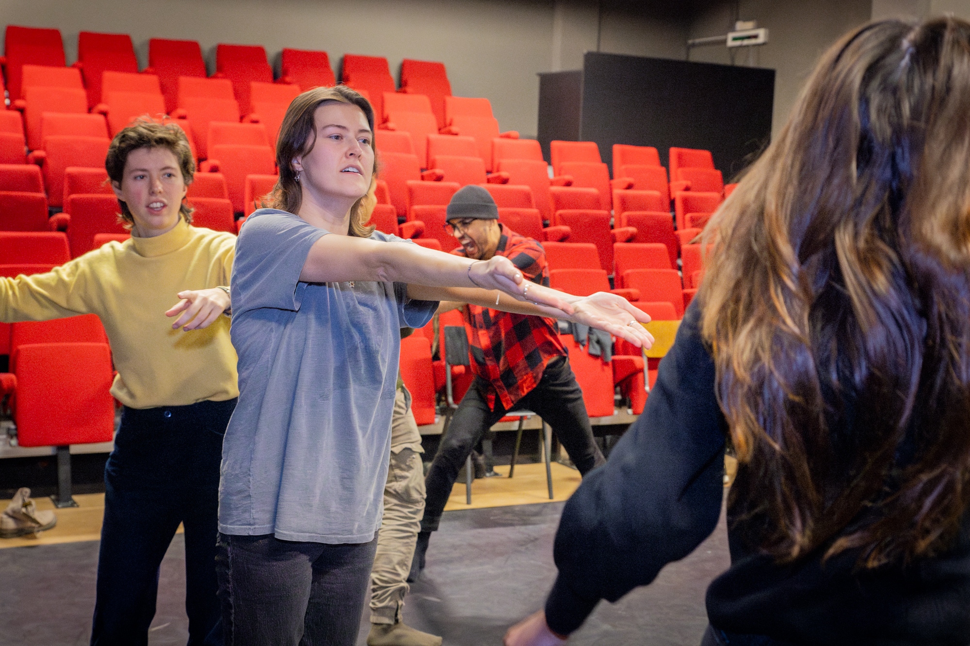 Improvisatietheater op de planken