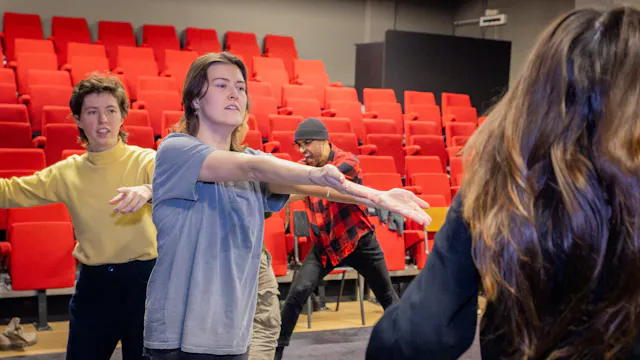 Improvisatietheater op de planken