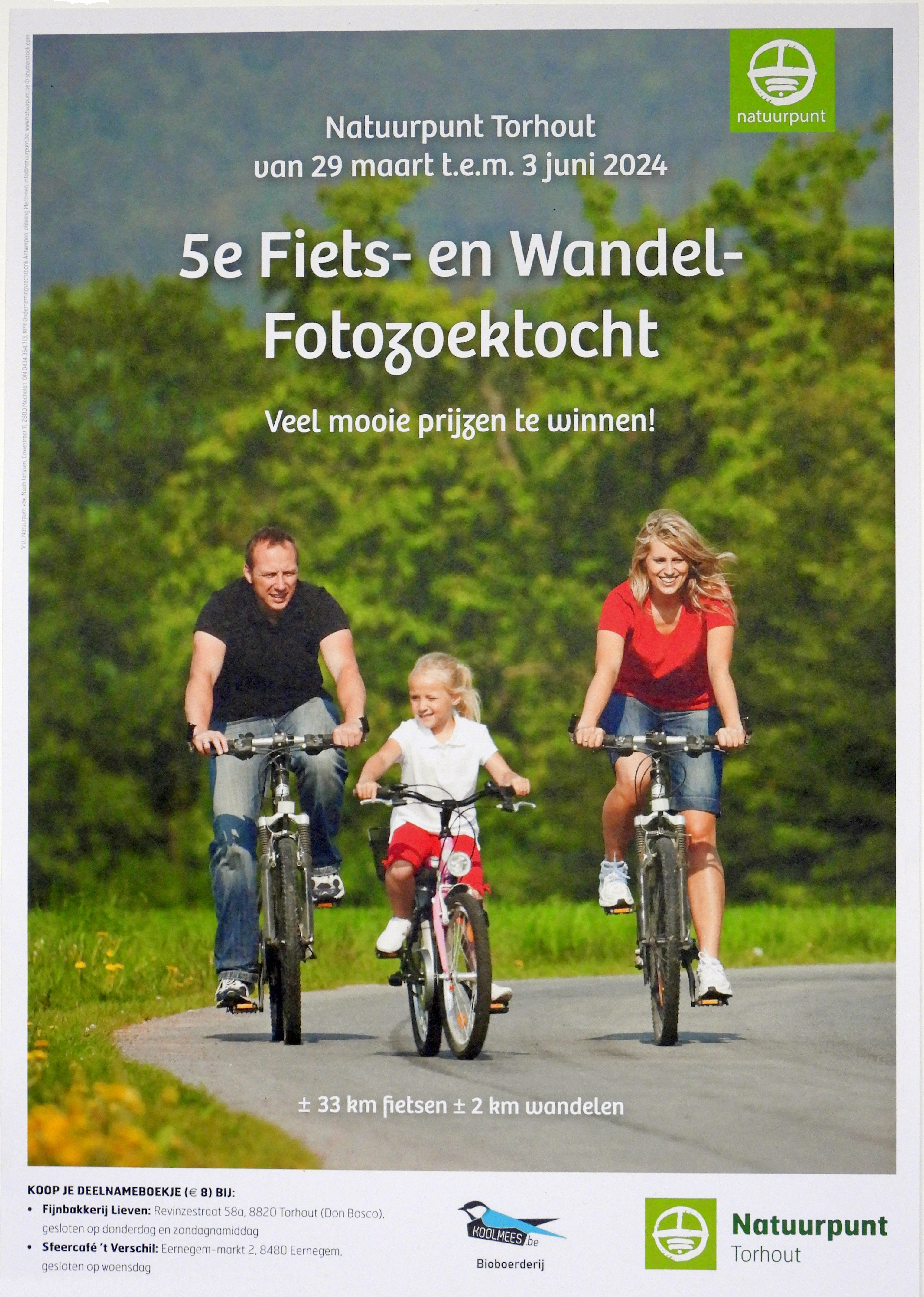 Fotozoektocht, Het parcours loopt via Don Bosco, richting kasteel Wijnendale dan naar Ichtegem en Eernegem om dan te keren naar Wijnendale en Kasteel d'Aertrycke om zo opnieuw Don Bosco te bereiken. Koop een programmaboekje