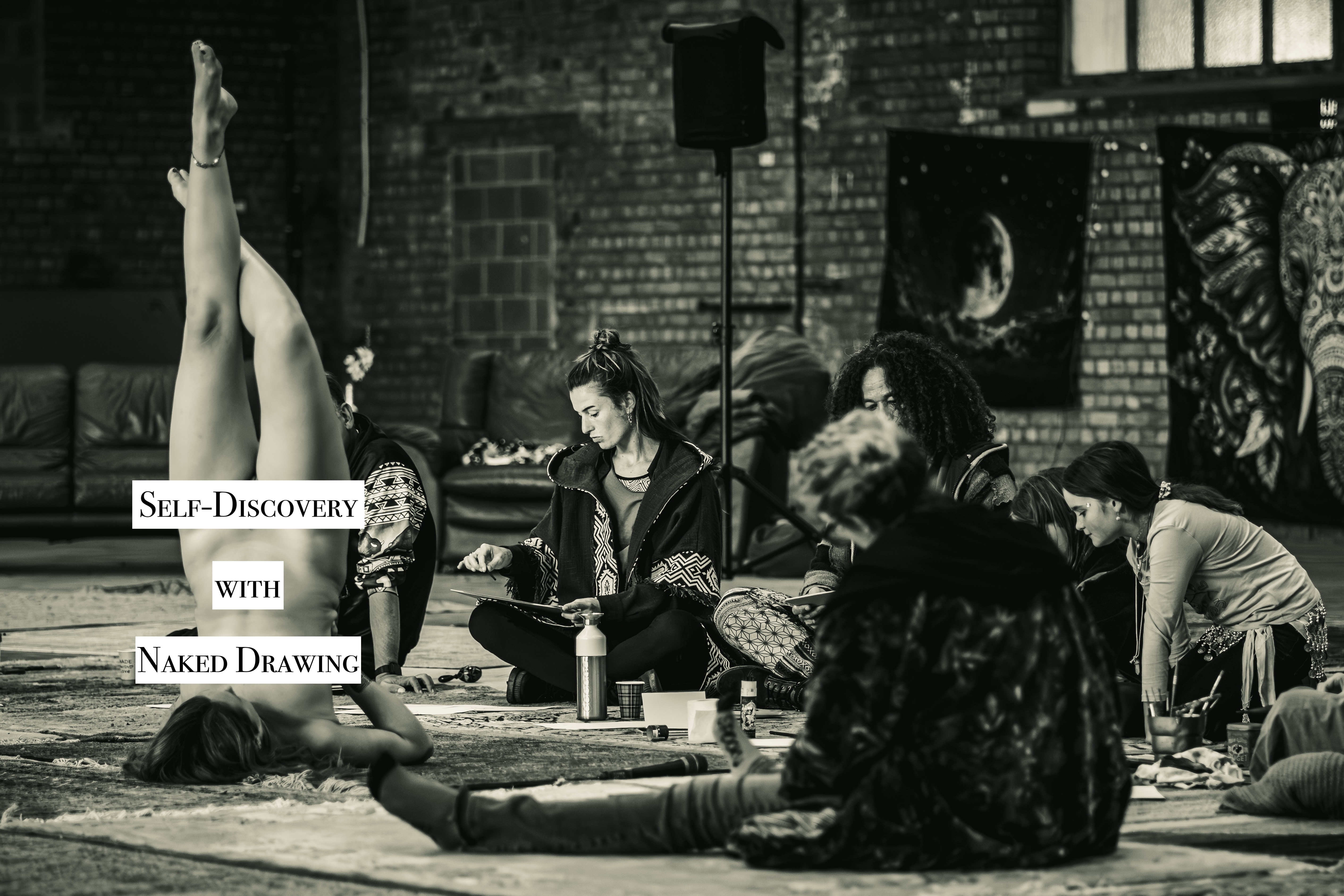 Self Discovery through Naked Drawing