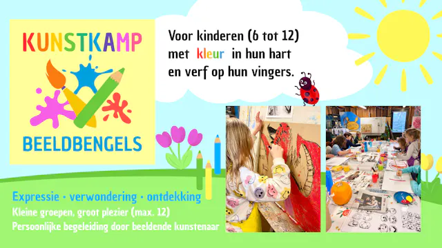 Reclame Kunstkamp BEELDBENGELS Krokus