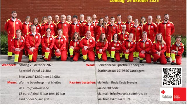 Eetfestijn Rode Kruis Nevele
