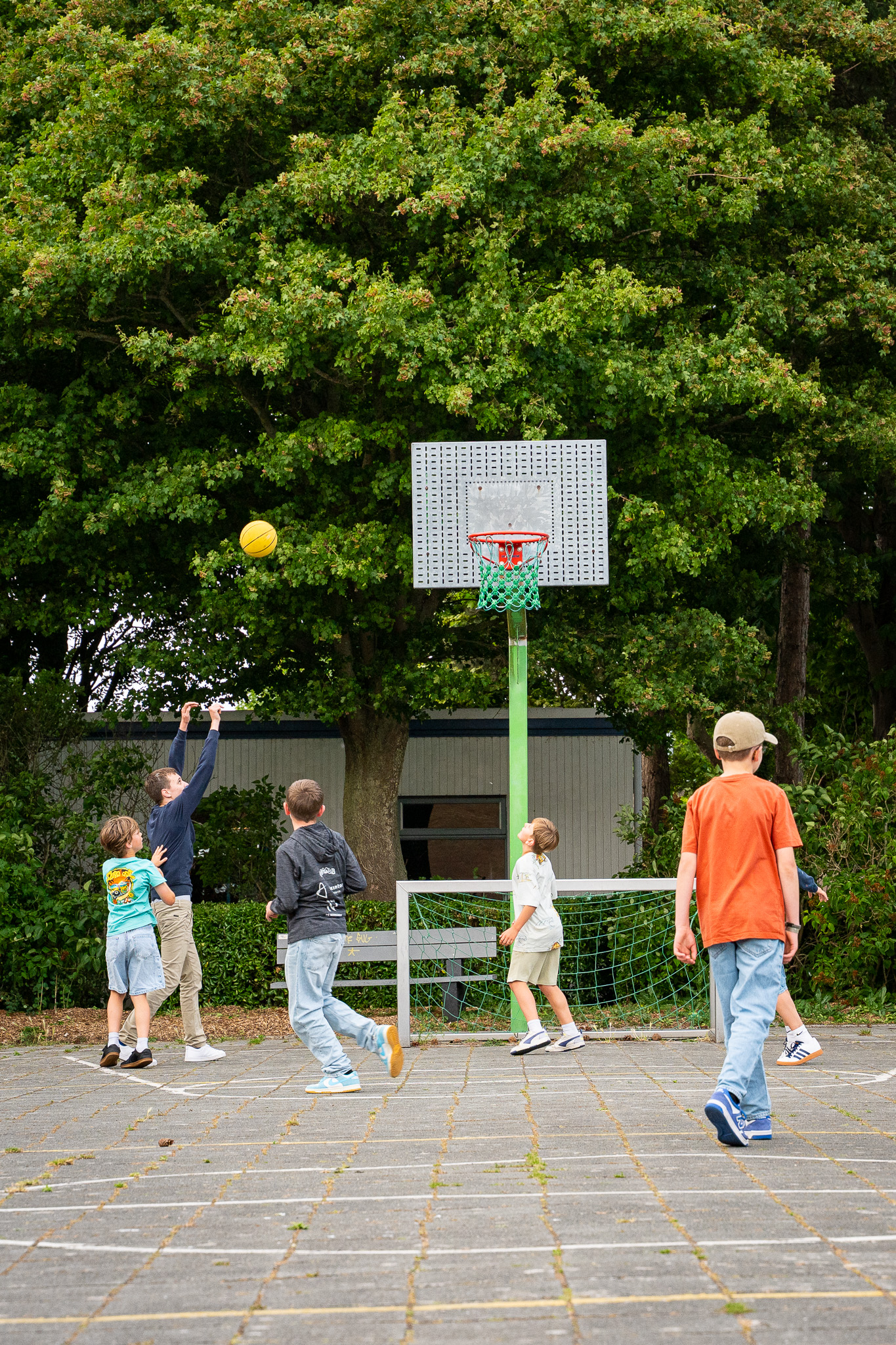 basket kinderen