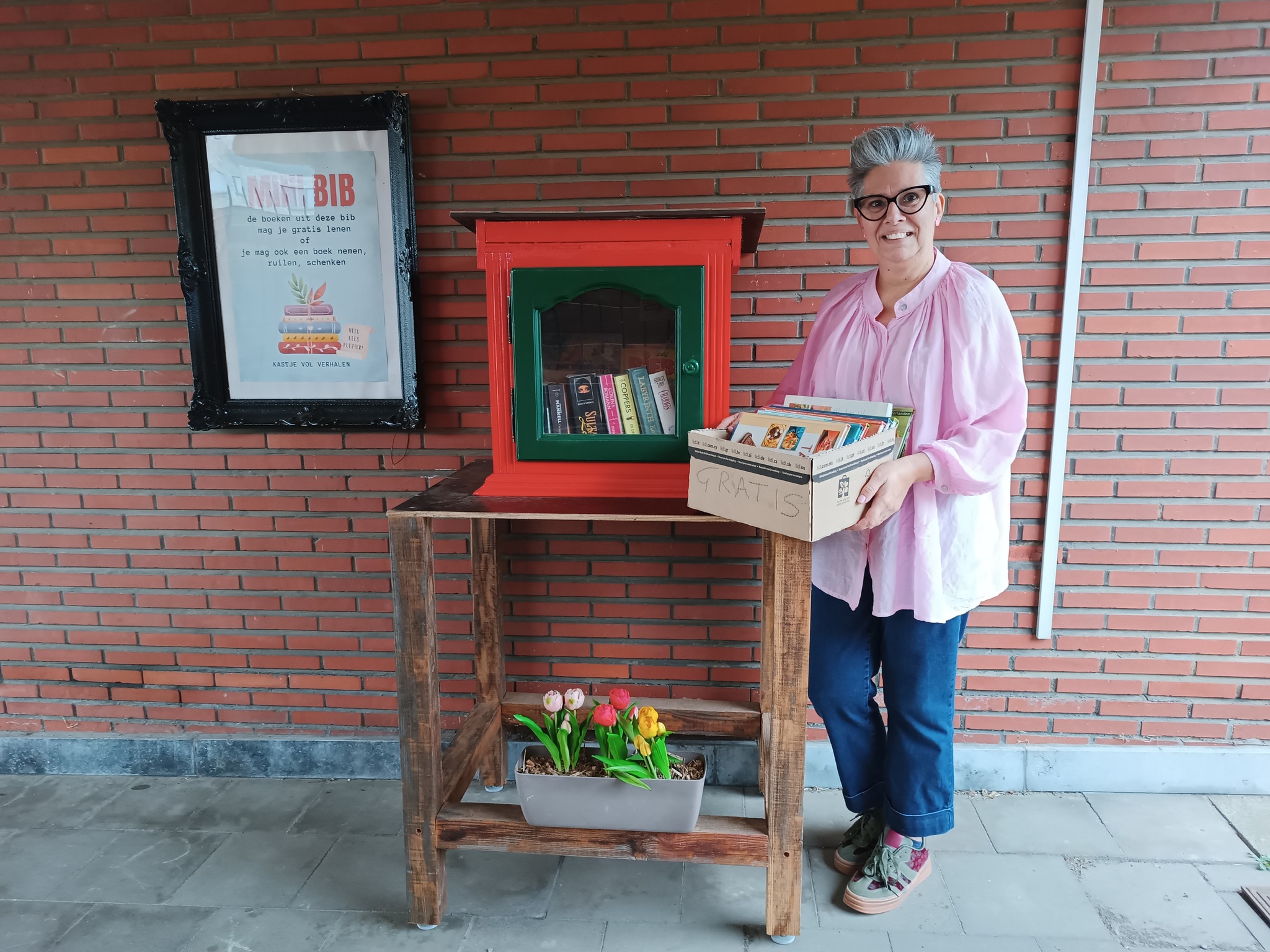 Boekenruilkastje Pimpernel Laakdal