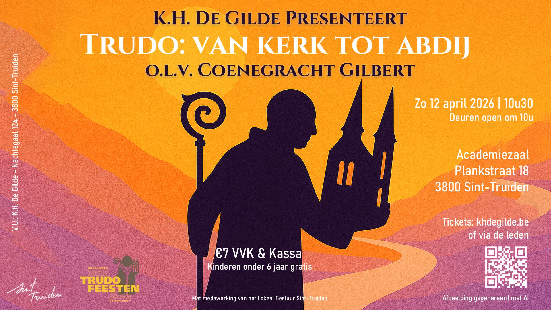 AfficheTrudo:van kerk tot abdij