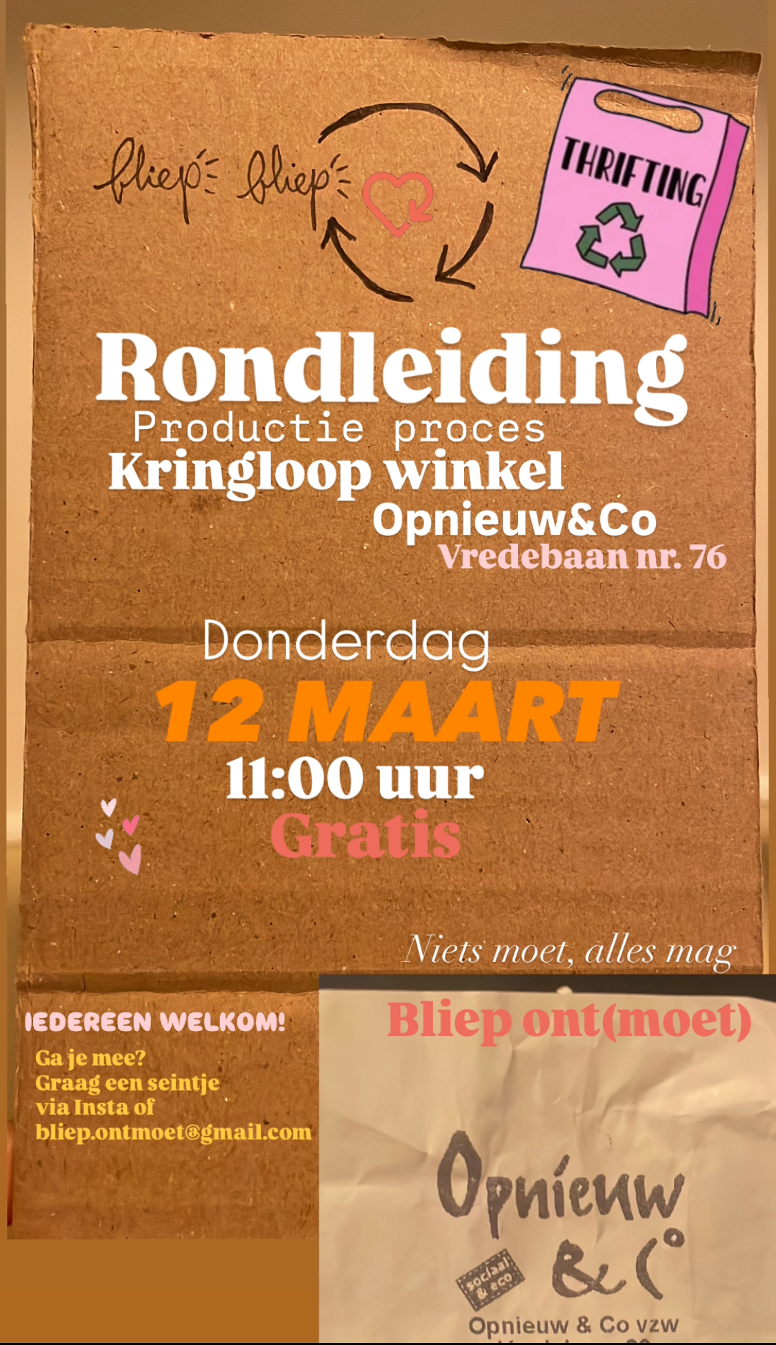 Bliep ont(moet) Rondleiding