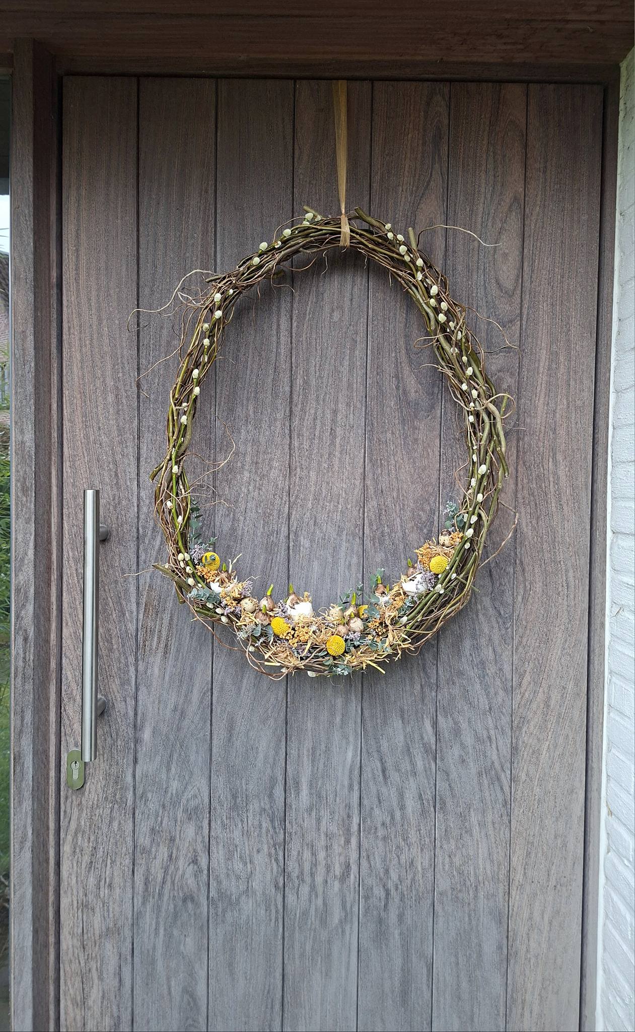 Workshop Paasei hanger met wilgentakken