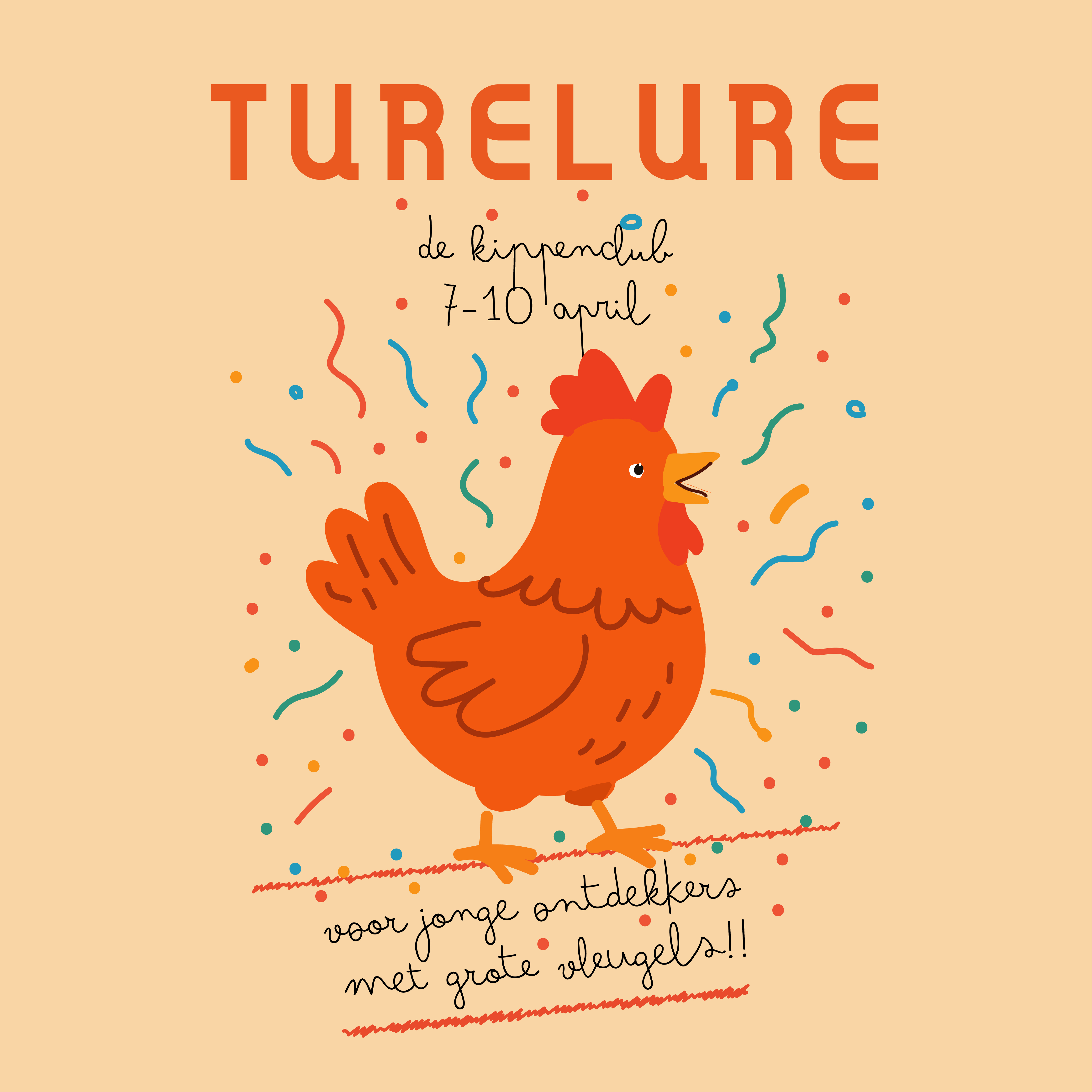 We laten ons inspireren door kippen, vleugels en veren.