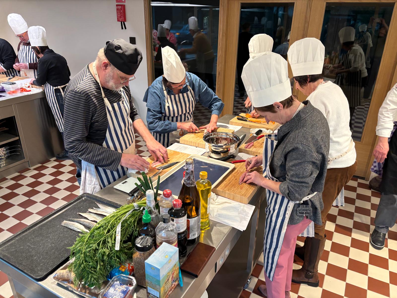 Kooksessie "Vis in Lentetooi"