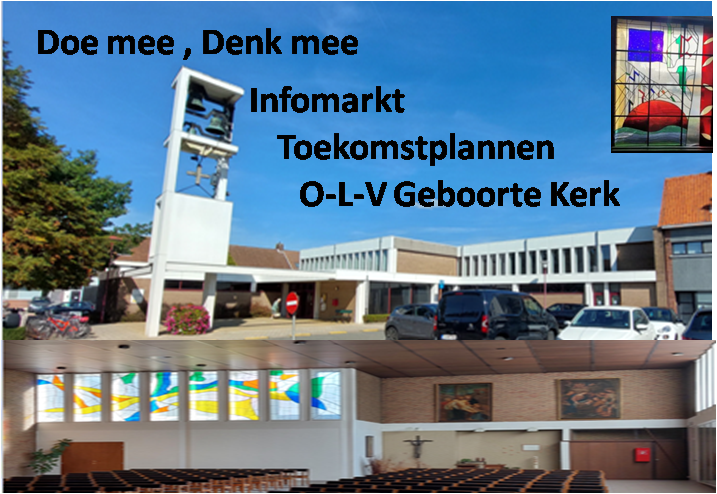 Infomarkt O-L-V Geboorte kerk Hoevenen
