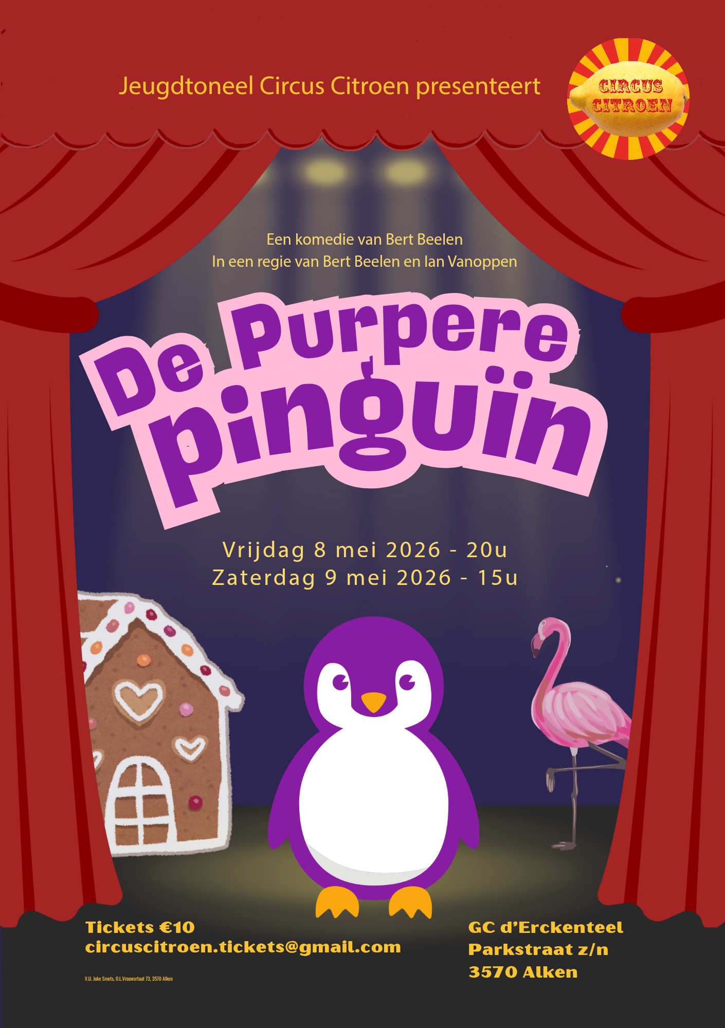 Affiche De purperen pinguïn