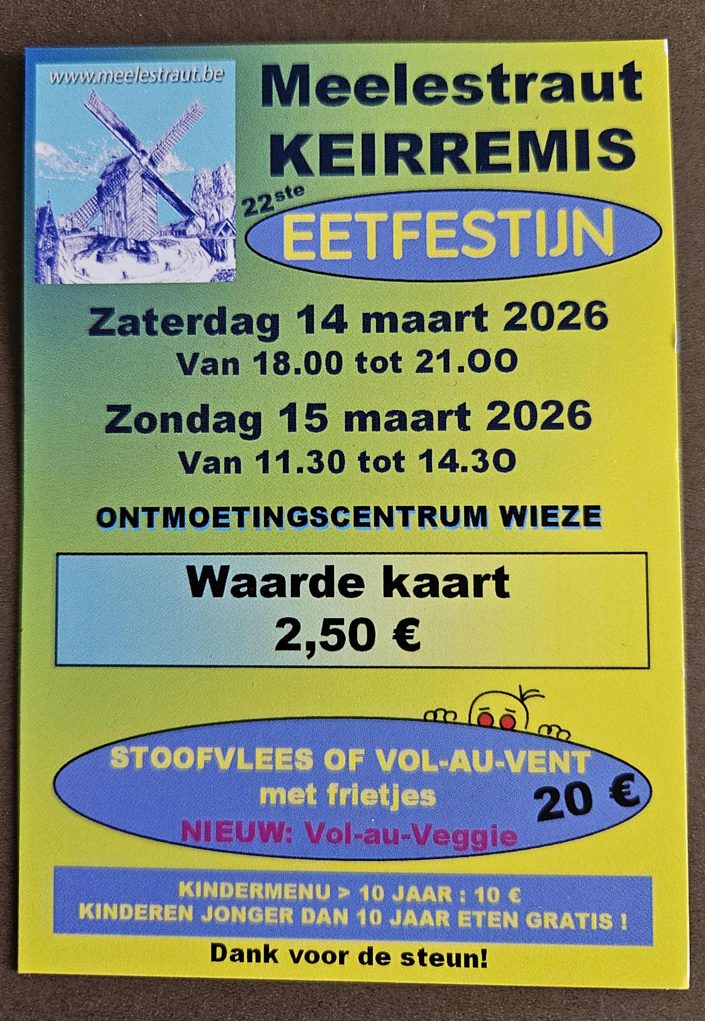 Info eetfestijn