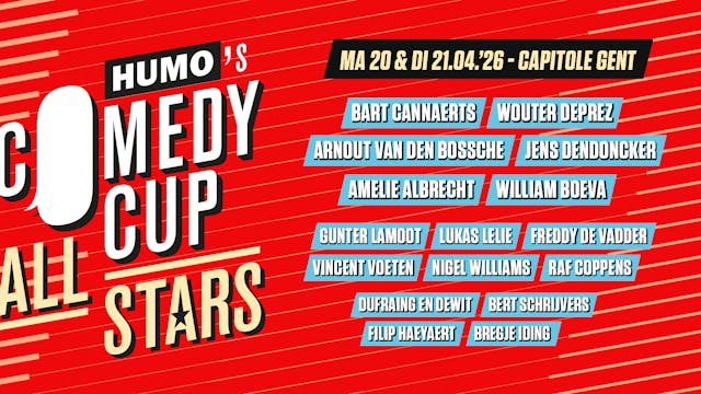 HUMO's Comedy Cup All Stars
