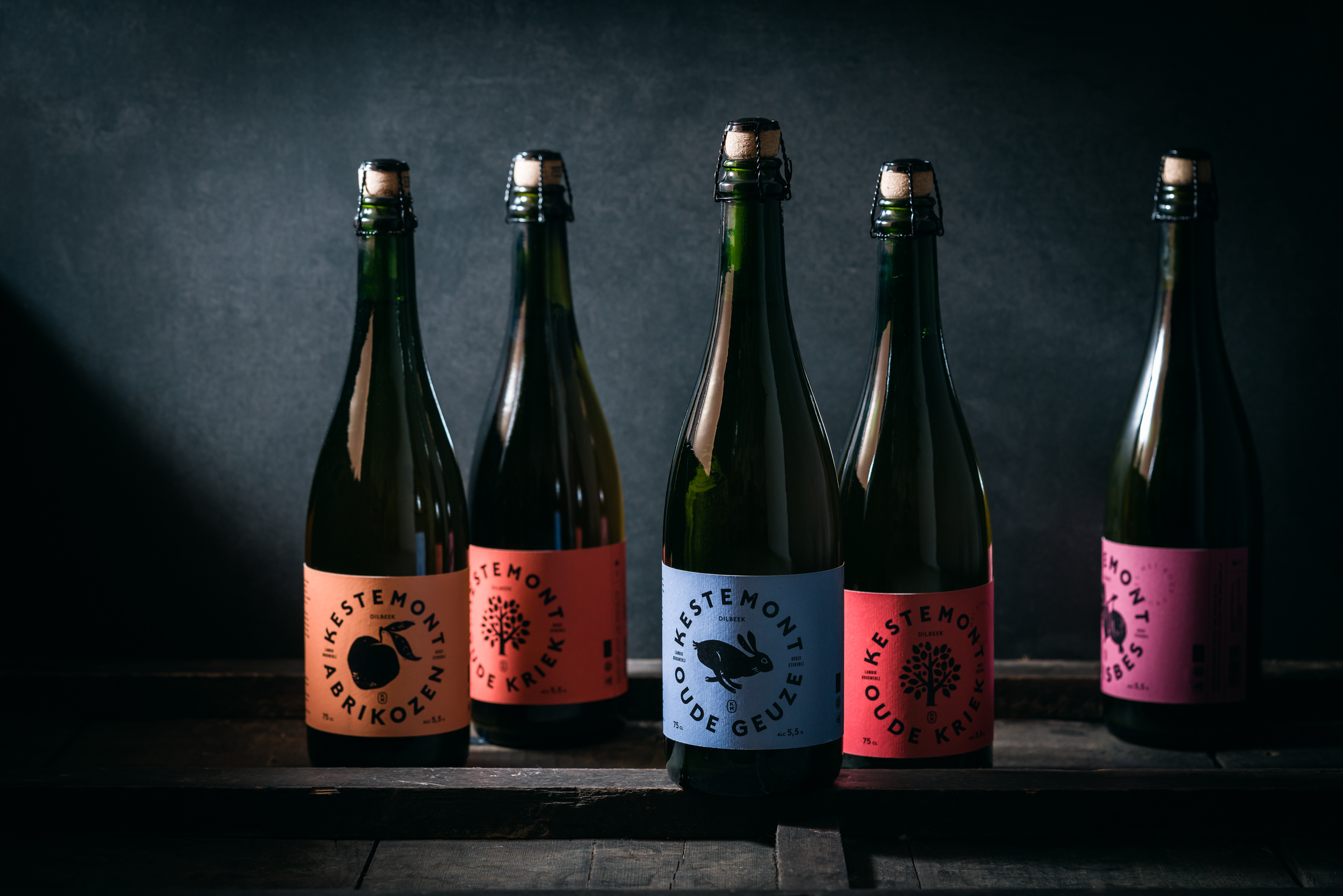 Bierflessen Kestemont