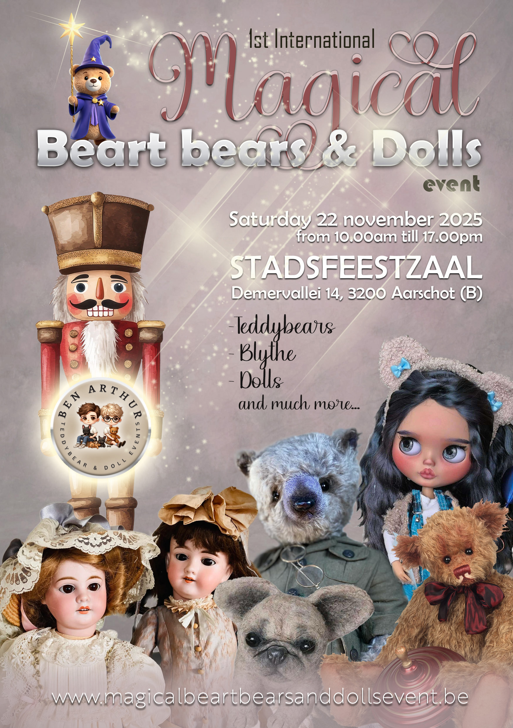Magical Beart Bears and Dolls Event "Zaterdag 22 november 2025".