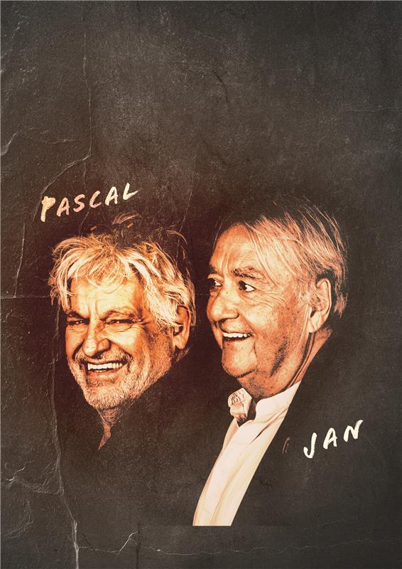 Backstage Jan en Pascal