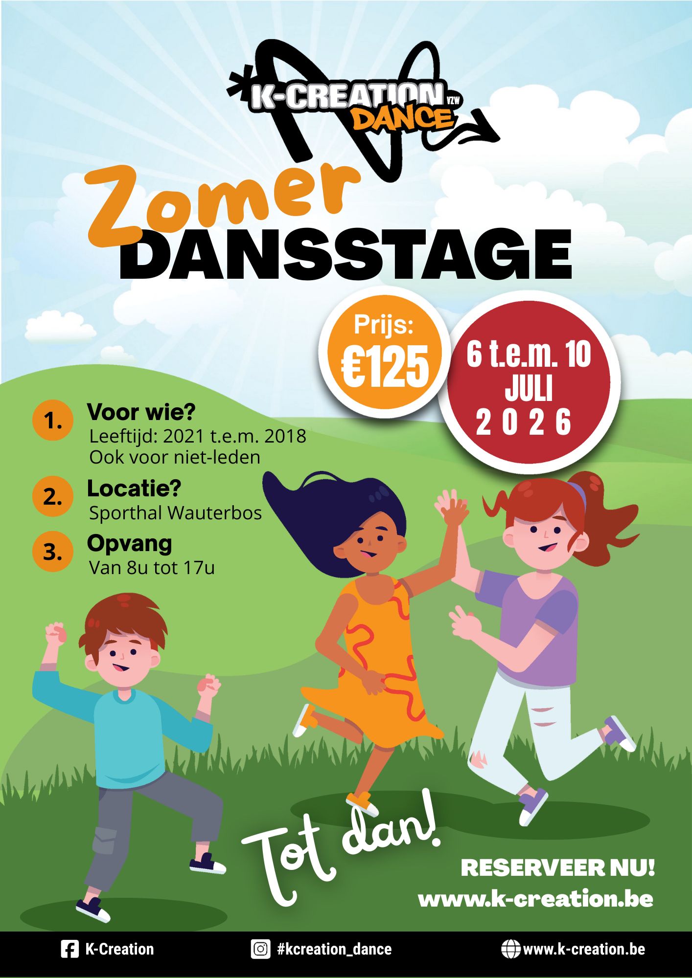 Dansstage zomer