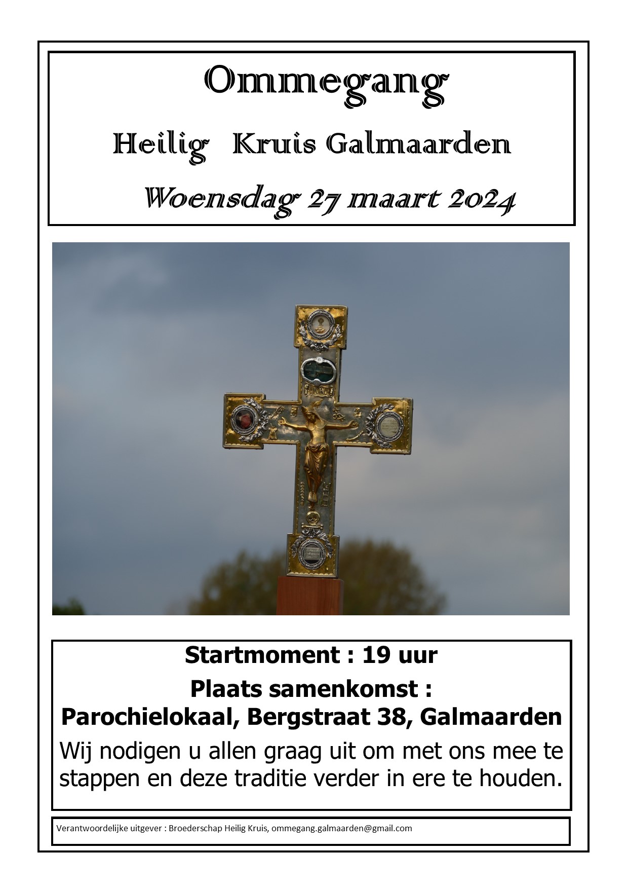 Ommegang Heilig Kruis 2024